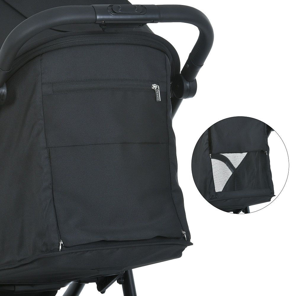 Коляска прогулянкова ME 1181 DAHLIA Black