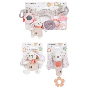 Набір іграшок-брязкалець EL CAMINO ME 1219 Rabbit