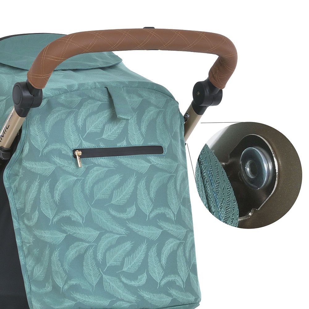 Коляска прогулянкова ME 1053G-2 DYNAMIC PRO Special Mint