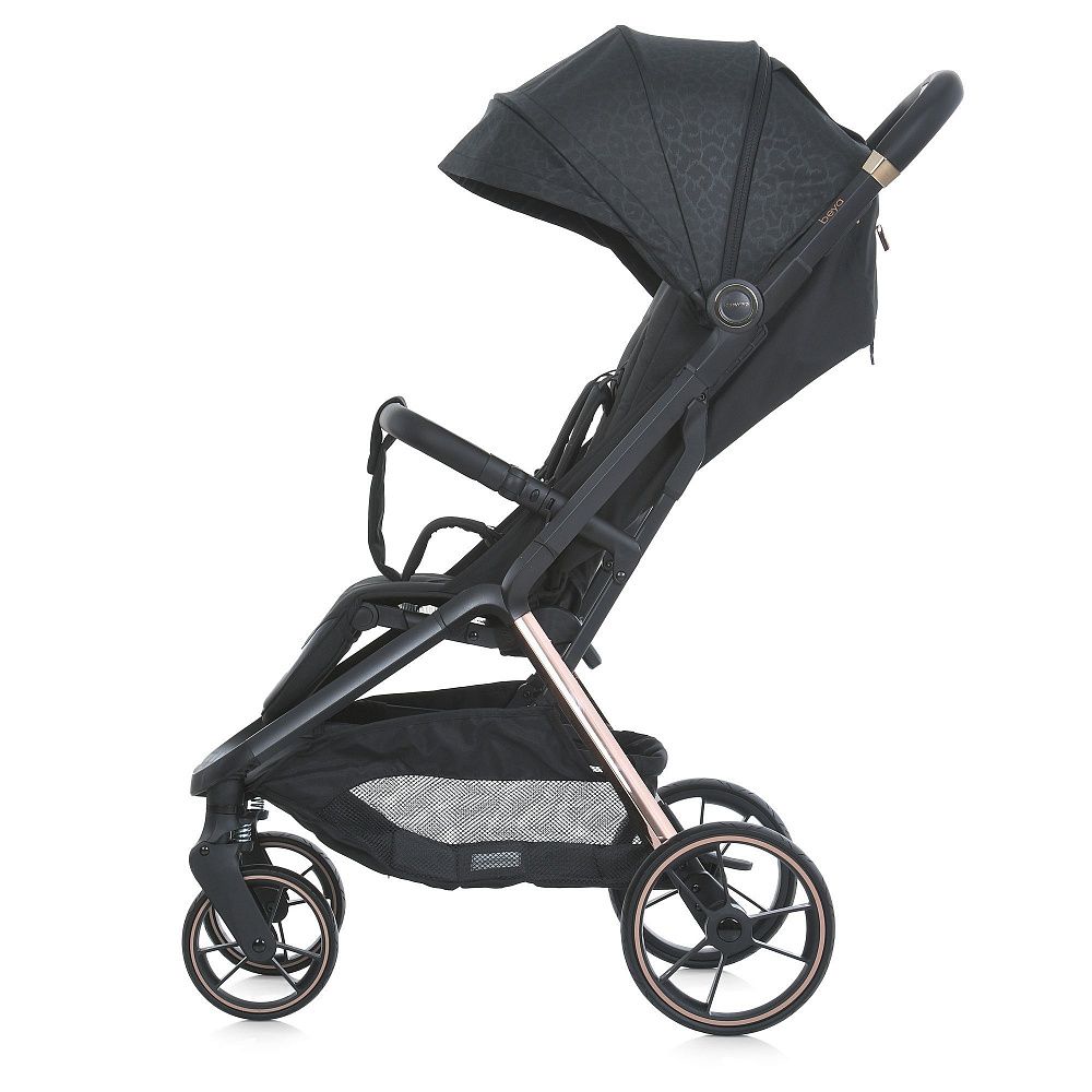 Коляска прогулянкова ME 1127-G BEYA Black Leo
