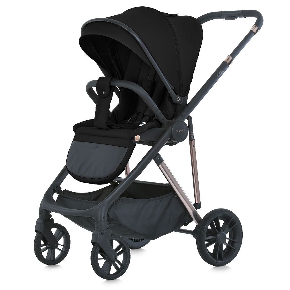 Коляска універсальна 2в1 ME 1190 COIL Jet Black