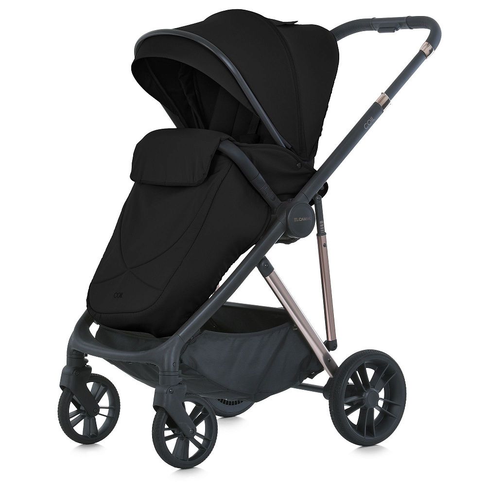 Коляска універсальна 2в1 ME 1190 COIL Jet Black