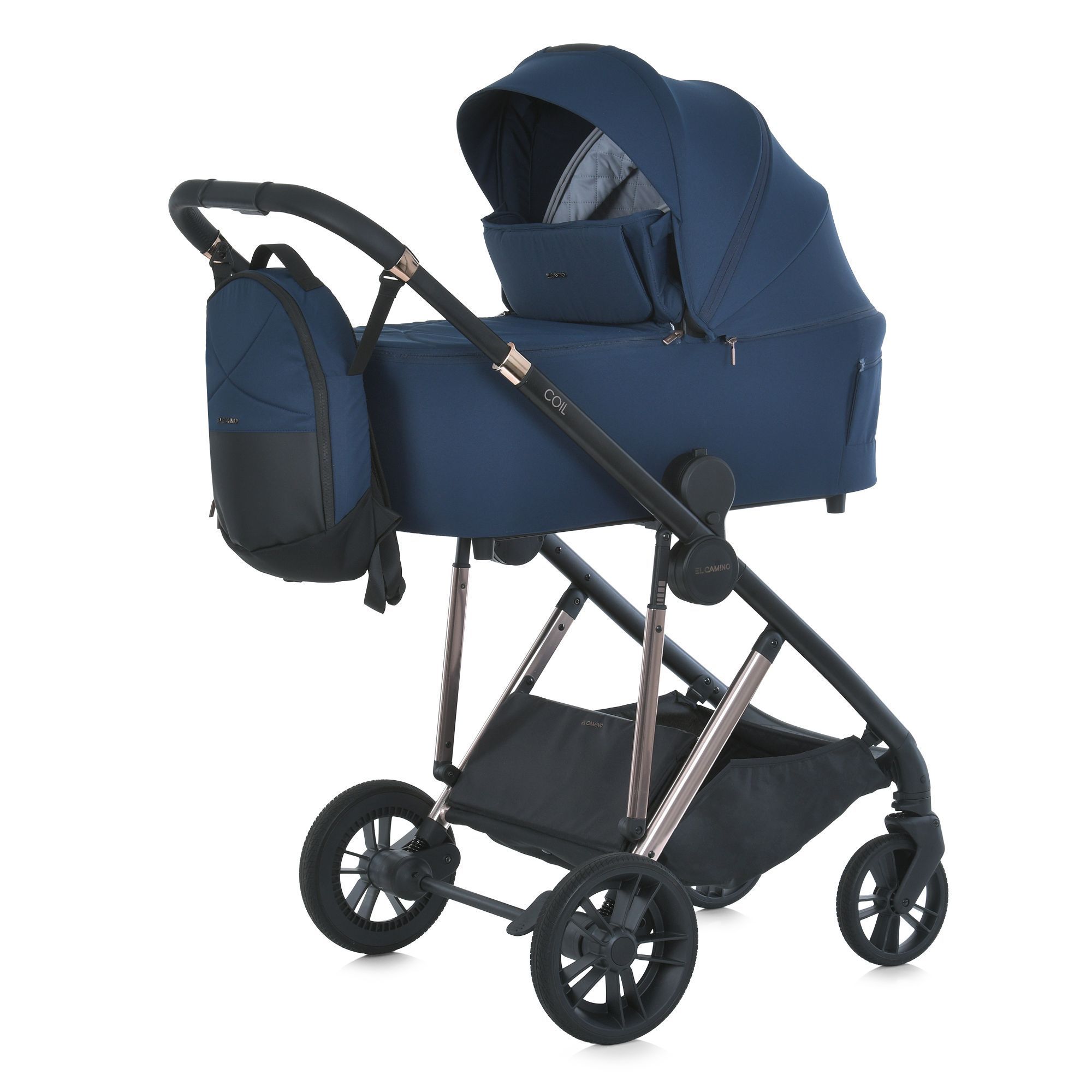 Коляска універсальна 2в1 ME 1190 COIL Iris Blue