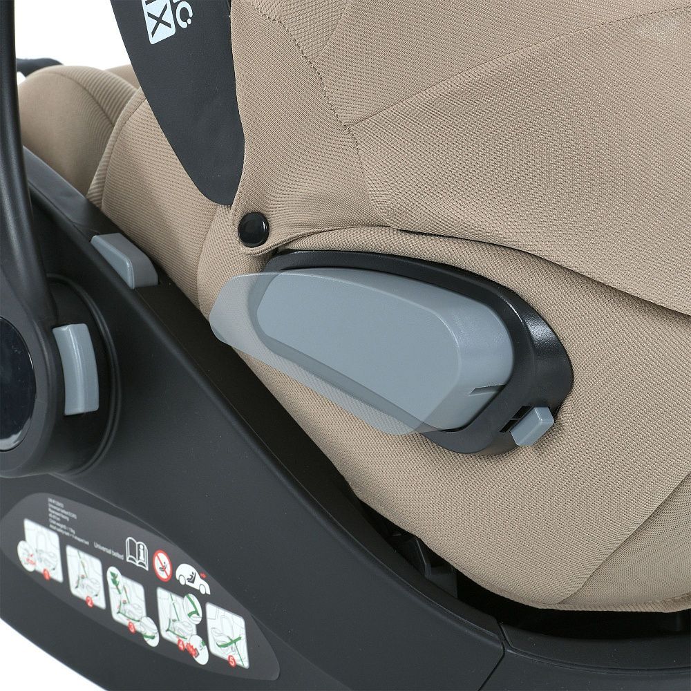 Автокрісло дитяче ME 1110 i-FIX Natural Beige