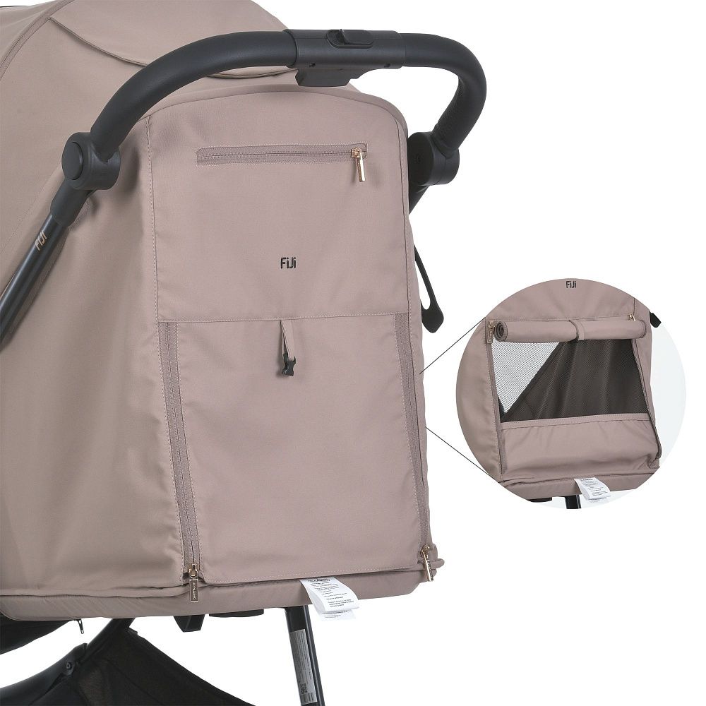 Коляска прогулочная ME 1113-2 FIJI Beige Matt