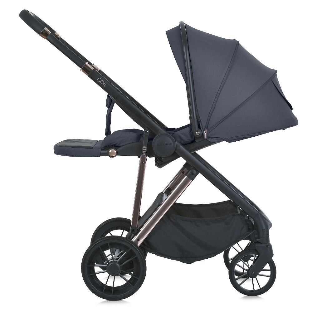 Коляска універсальна 2в1 ME 1190 COIL Asphalt Gray