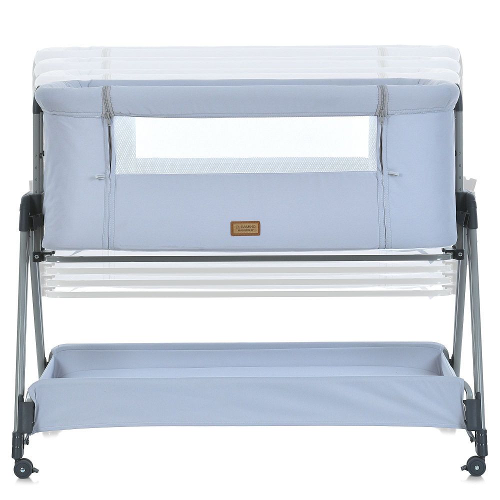 Приставная кровать ME 1179 HARMONY Gray