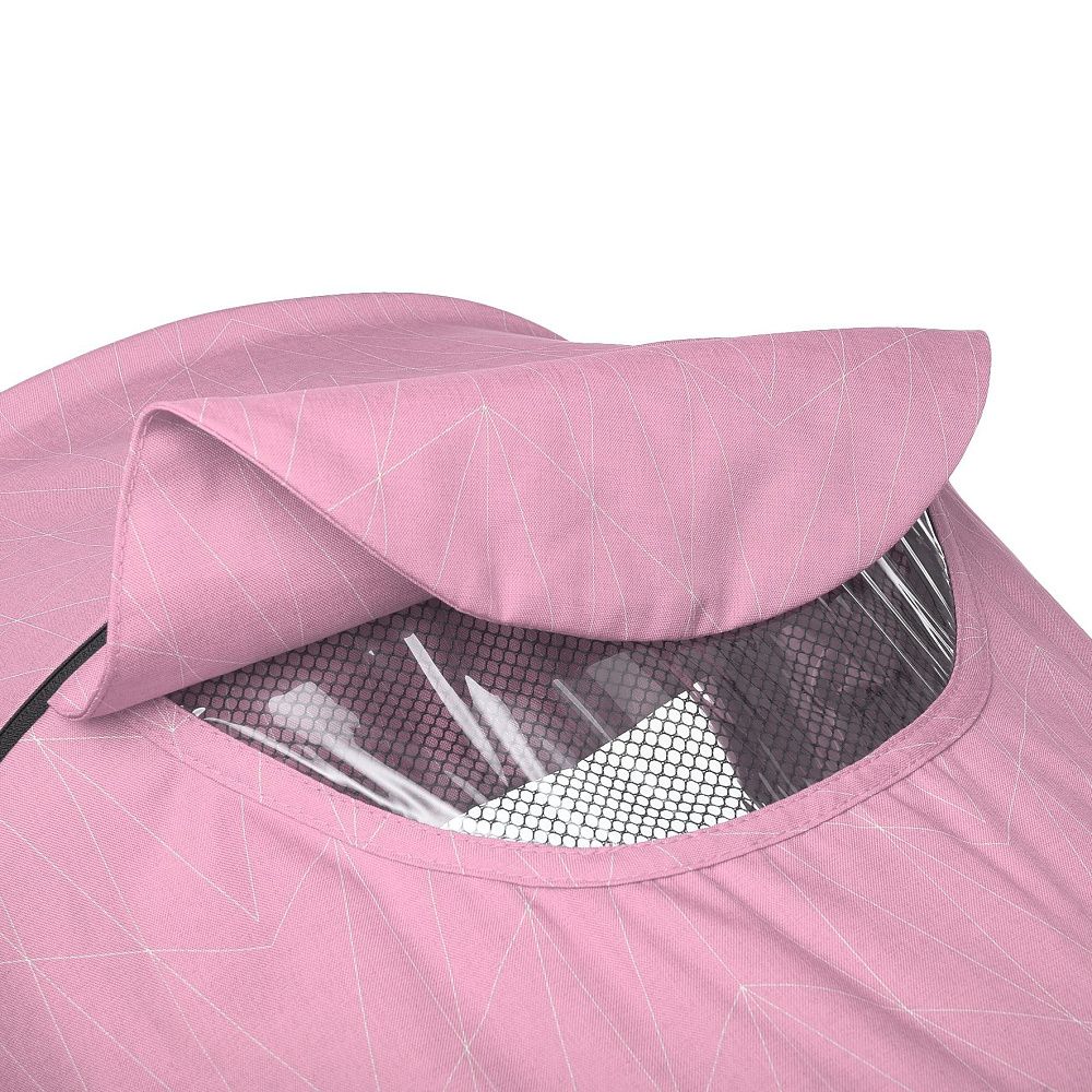 Коляска прогулочная ME 1024 X4 Pink Lines