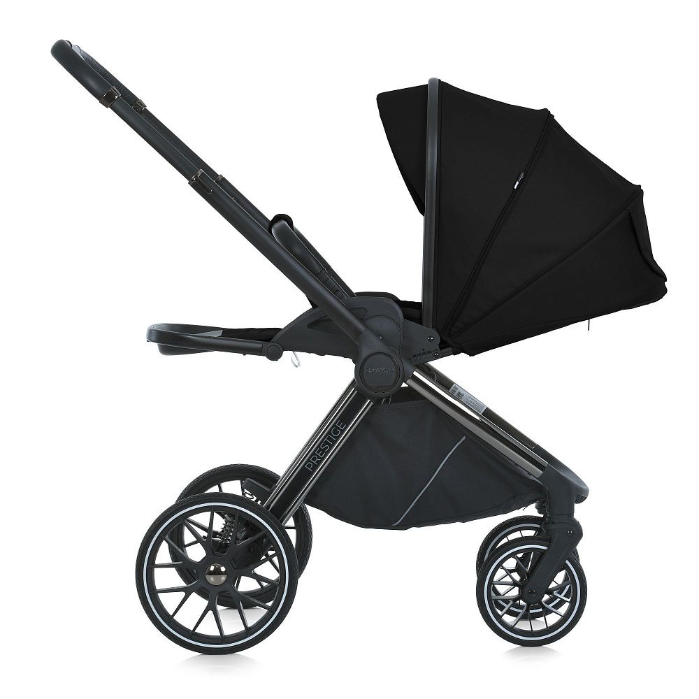 Коляска універсальна 2в1 ME 1124-2 PRESTIGE Black