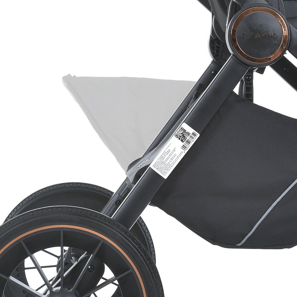 Коляска універсальна 2в1 ME 1100-1 ERA Black Ink