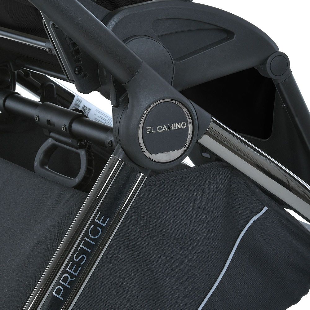 Коляска універсальна 2в1 ME 1124-2 PRESTIGE Black