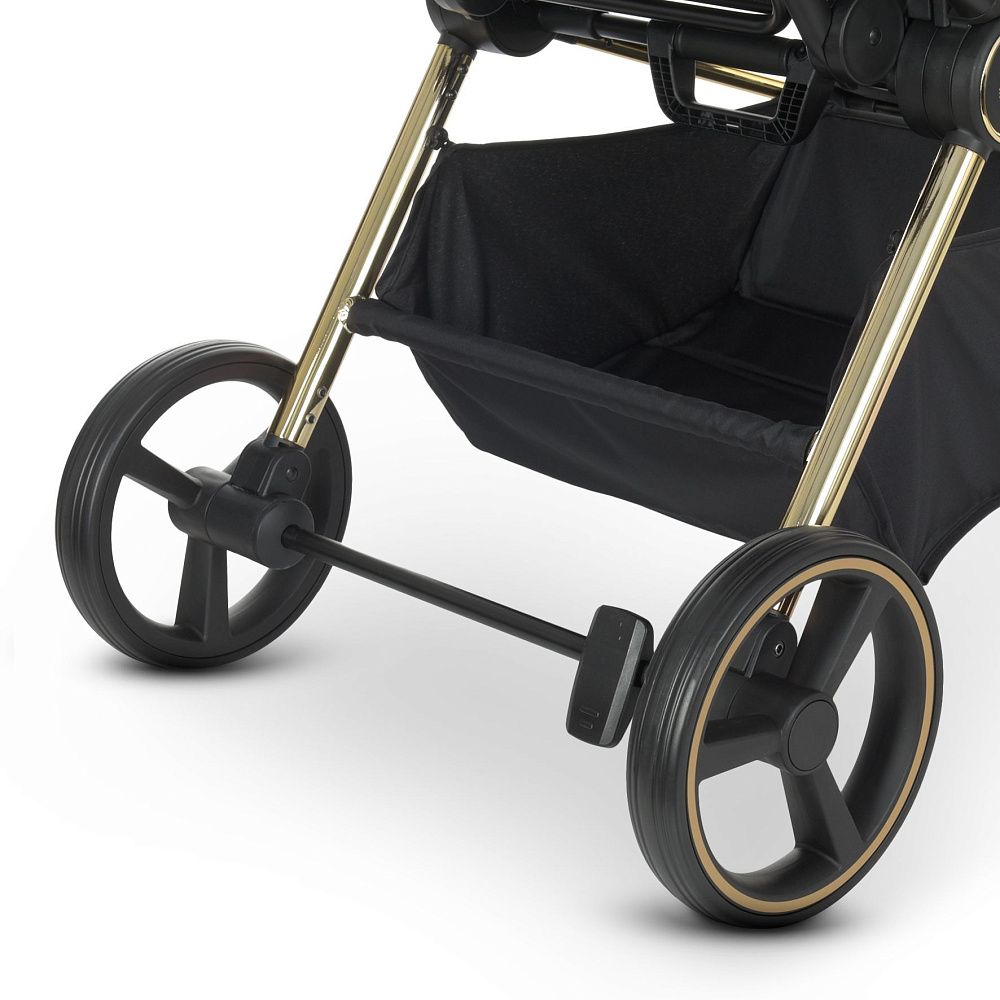 Коляска универсальная 2в1 ME 1091-G PERSONA Black Pink Palm
