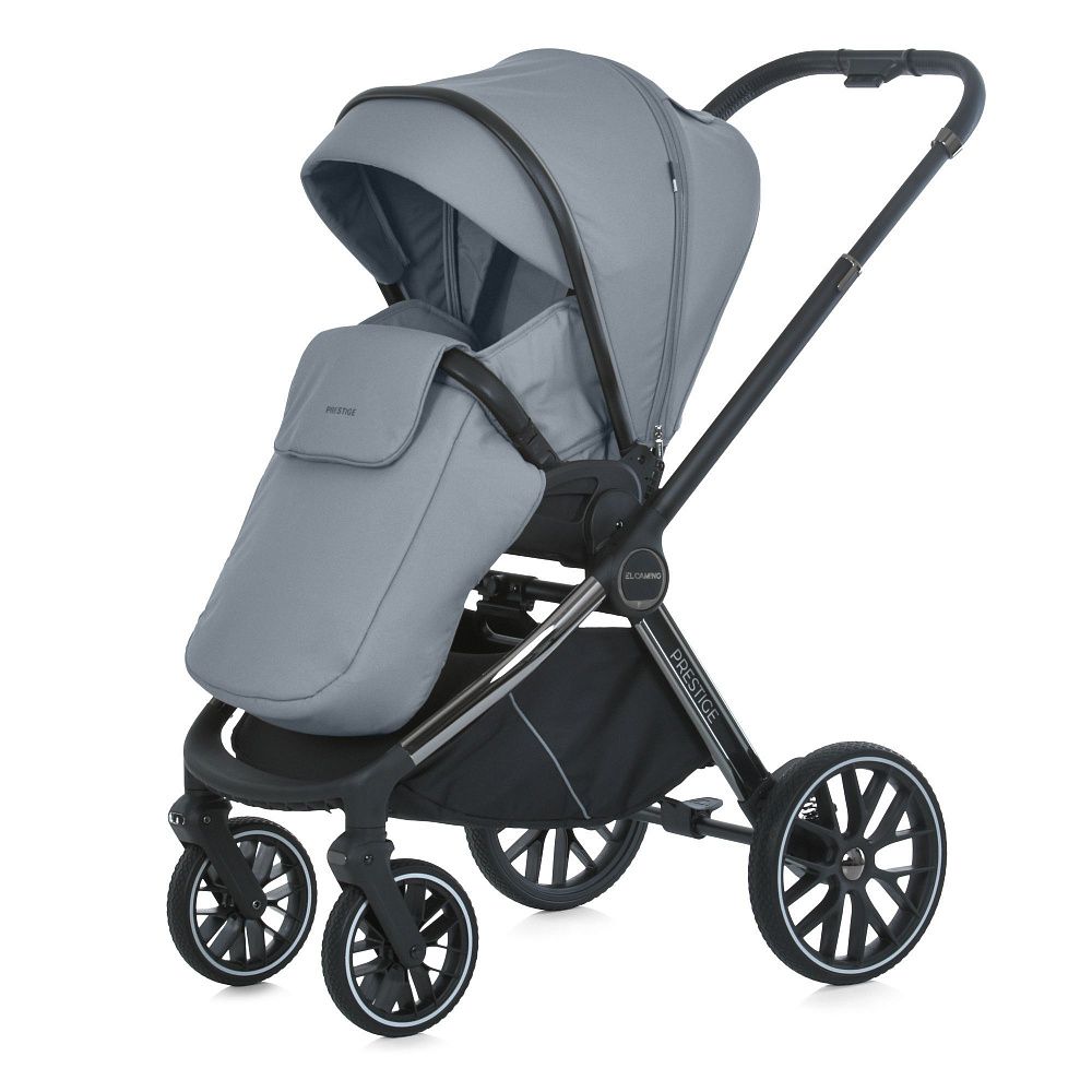 Коляска универсальная 2в1 ME 1124-2 PRESTIGE Frost Gray