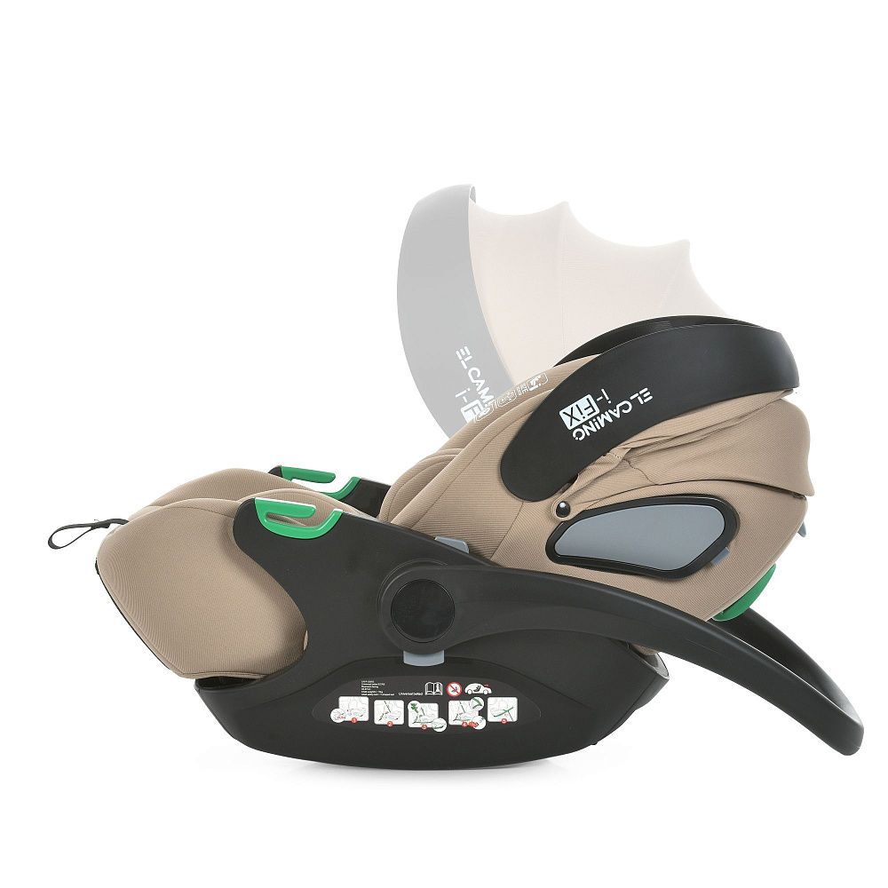 Автокрісло дитяче ME 1110 i-FIX Natural Beige