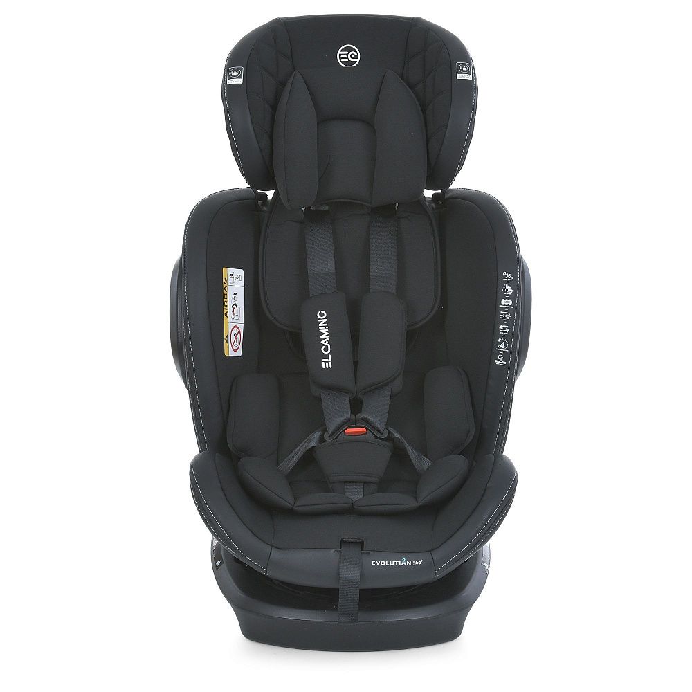 Автокресло детское ME 1045 EVOLUTION 2 360⁰ Melange Black