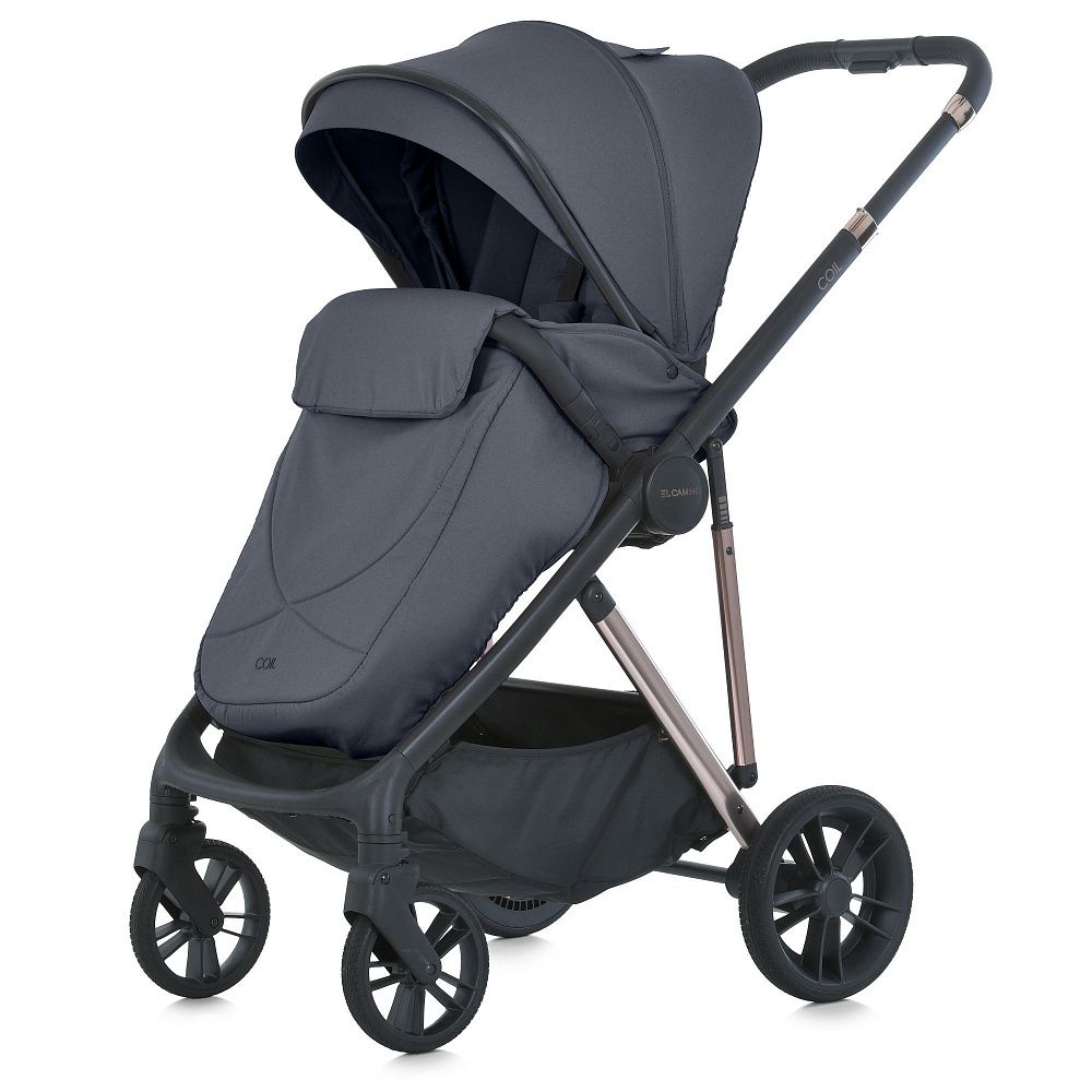 Коляска універсальна 2в1 ME 1190 COIL Asphalt Gray