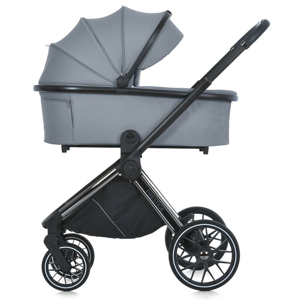 Коляска универсальная 2в1 ME 1124-2 PRESTIGE Frost Gray