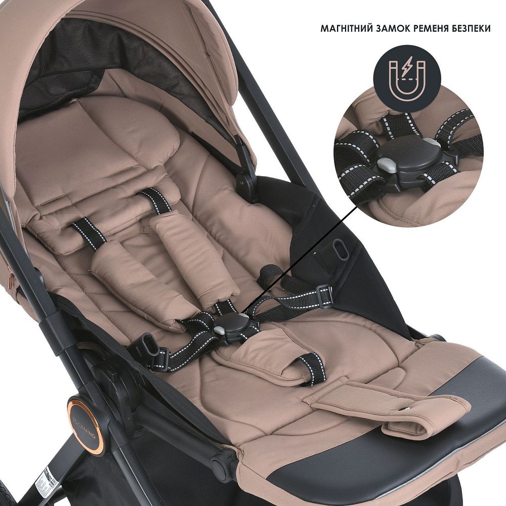 Коляска универсальная 2в1 ME 1100-1 ERA Taupe Beige