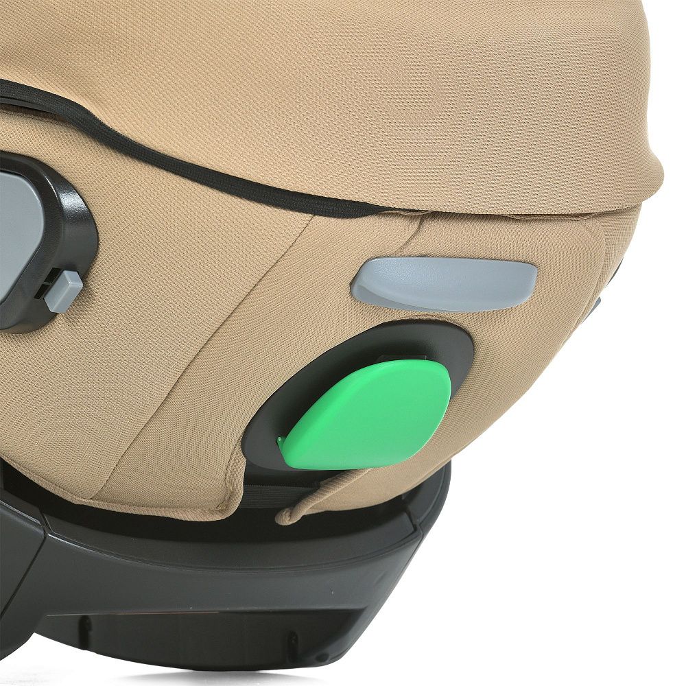 Автокрісло дитяче El Camino i-FIX+ ME 1110 Natural Beige