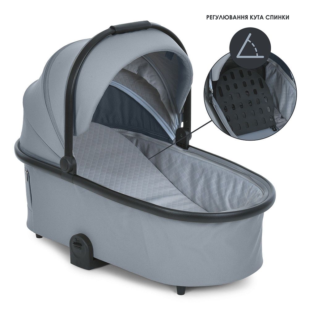 Коляска универсальная 2в1 ME 1124-2 PRESTIGE Frost Gray