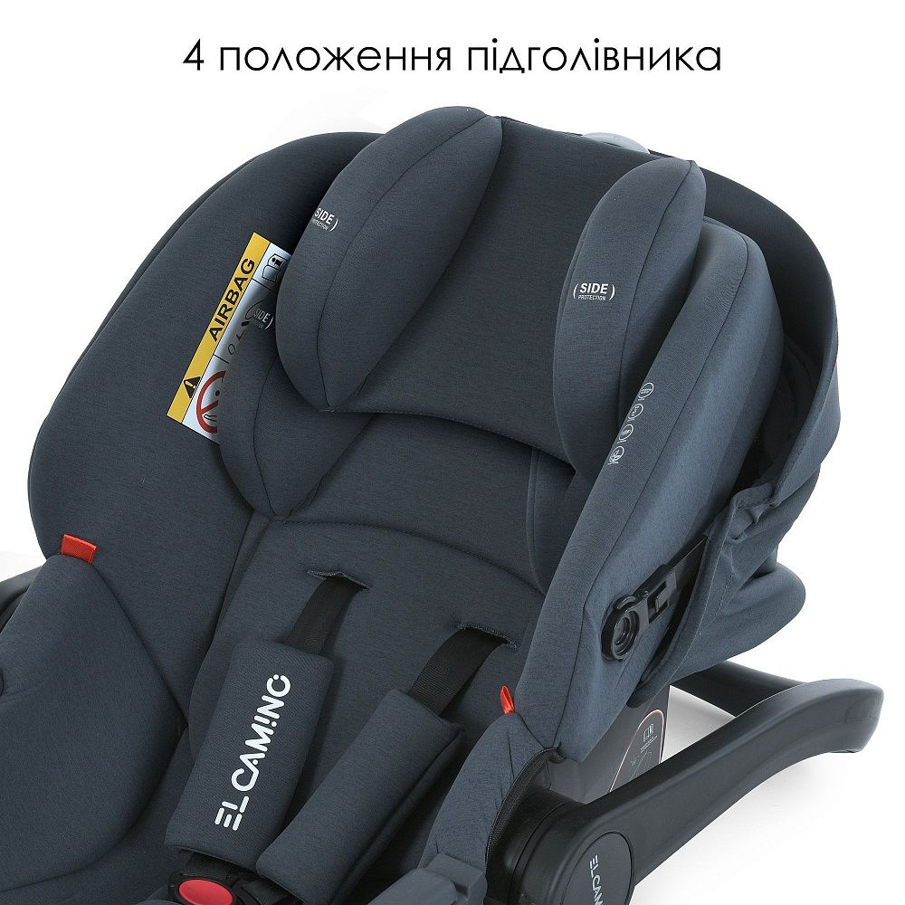 Автокресло детское ME 1186 i-KEEP Melange Midnight Gray