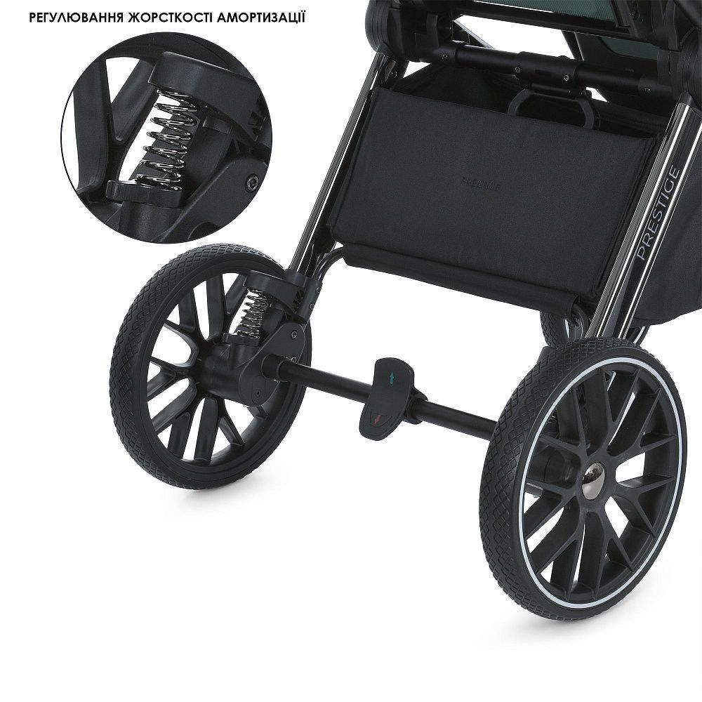 Коляска универсальная 2в1 ME 1124-2 PRESTIGE Frost Gray