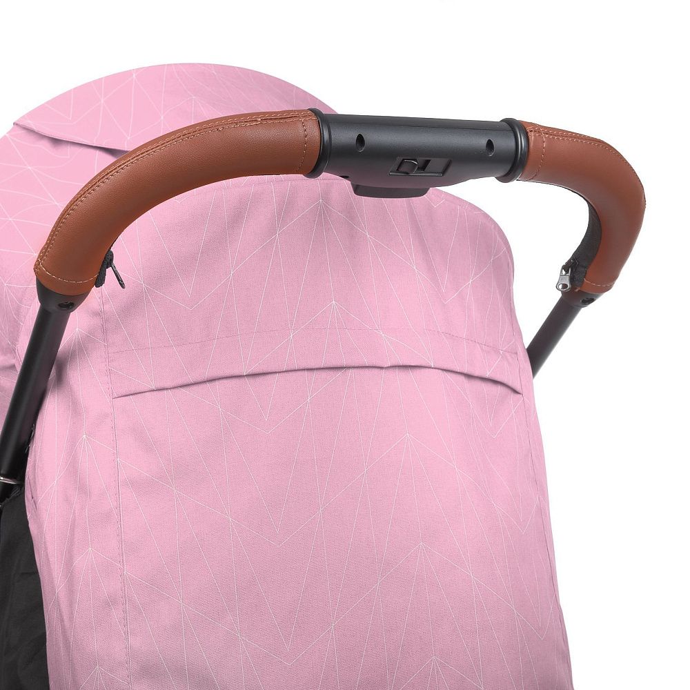 Коляска прогулочная ME 1024 X4 Pink Lines