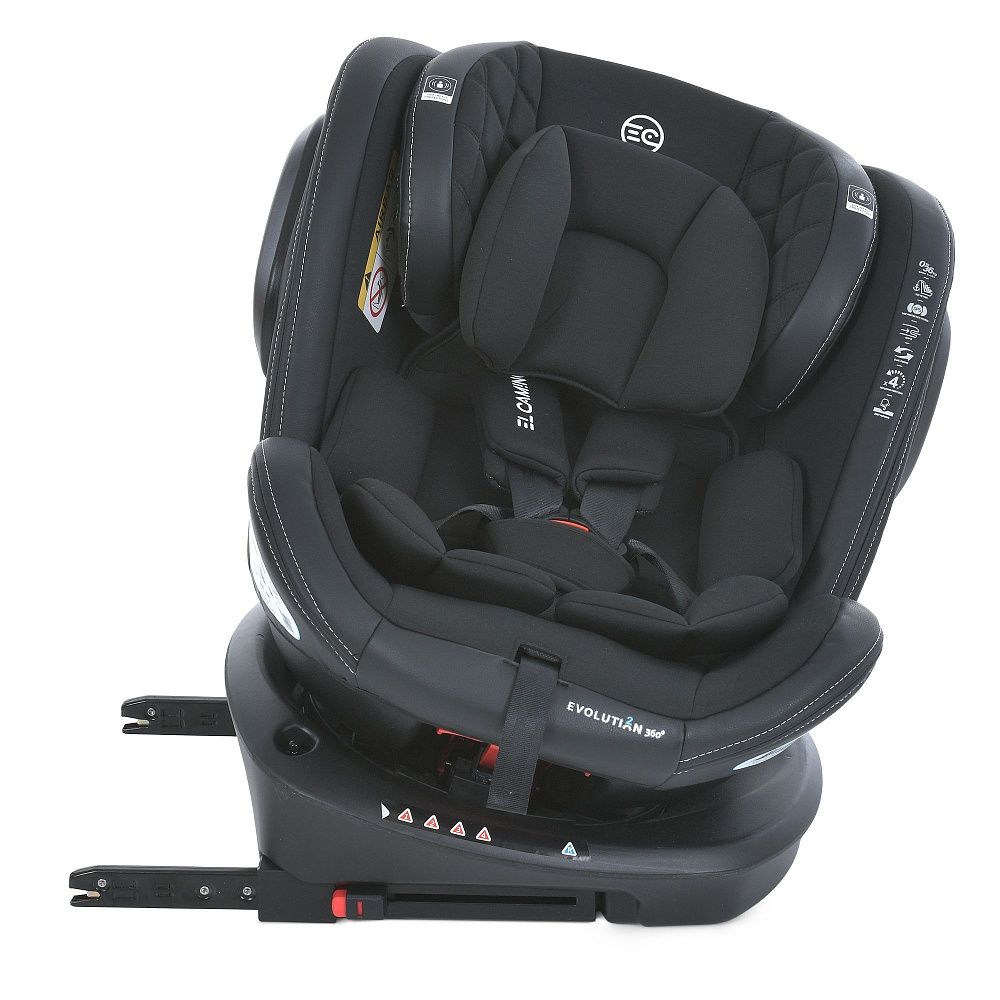 Автокресло детское ME 1045 EVOLUTION 2 360⁰ Melange Black