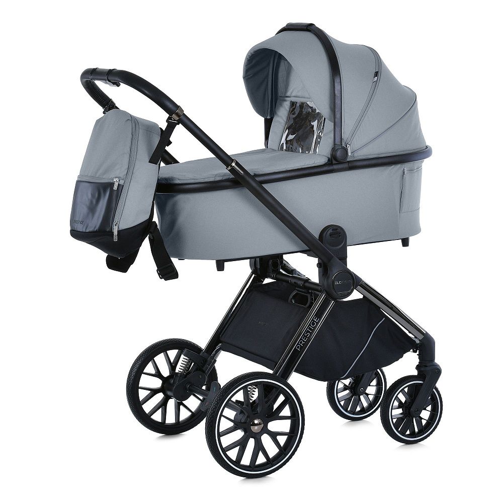 Коляска универсальная 2в1 ME 1124-2 PRESTIGE Frost Gray