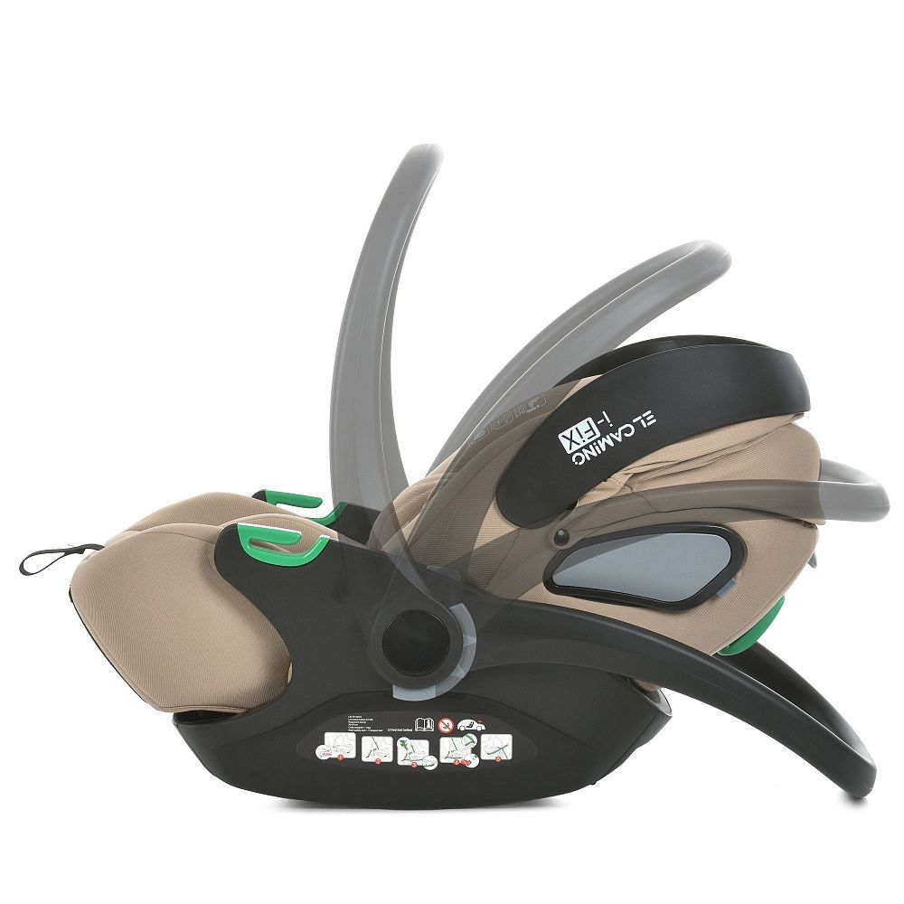 Автокрісло дитяче ME 1110 i-FIX Natural Beige