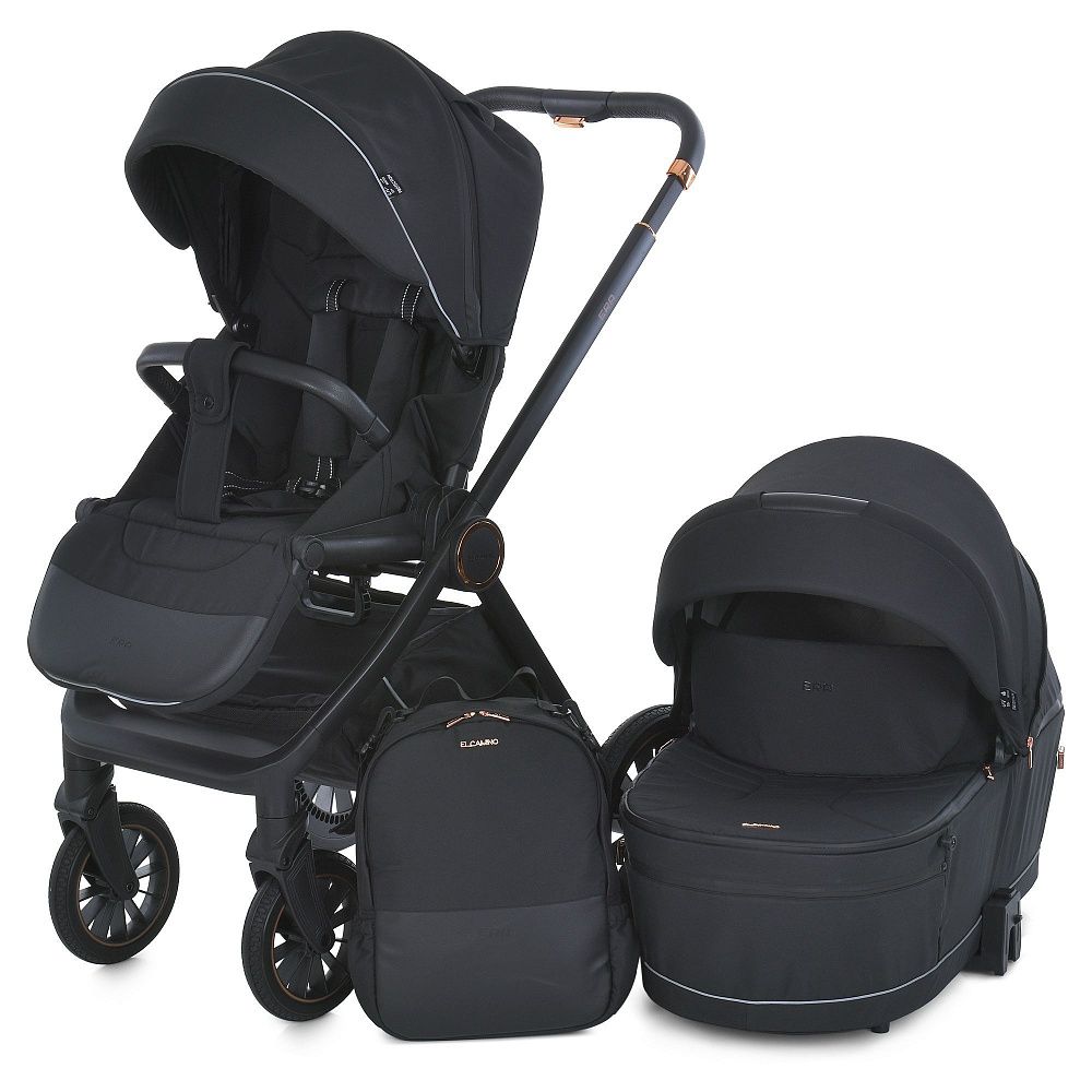 Коляска універсальна 2в1 ME 1100-1 ERA Black Ink