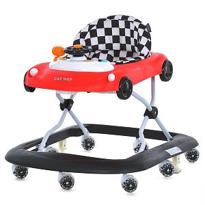 Ходунки ME 1216 CAR WAY Red-Black