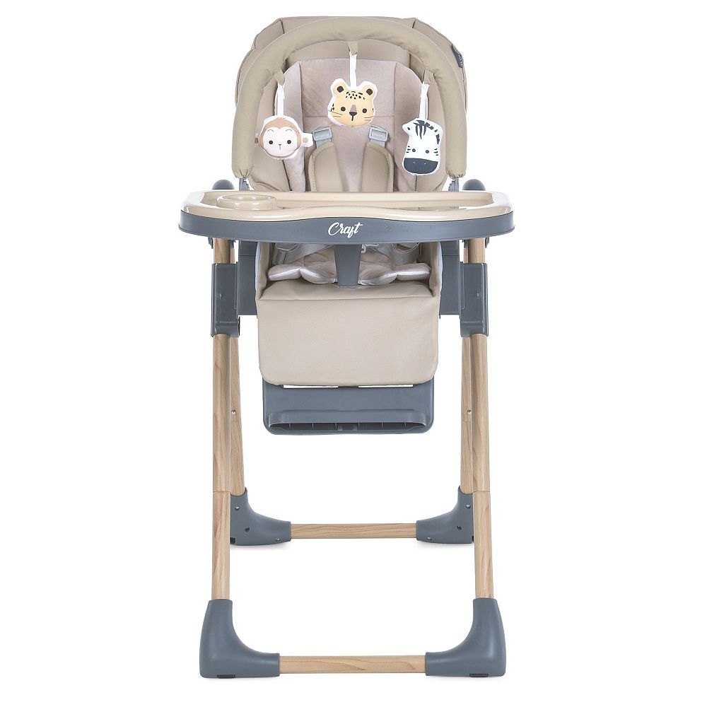 Стільчик для годування ME 1115-W CRAFT Beige