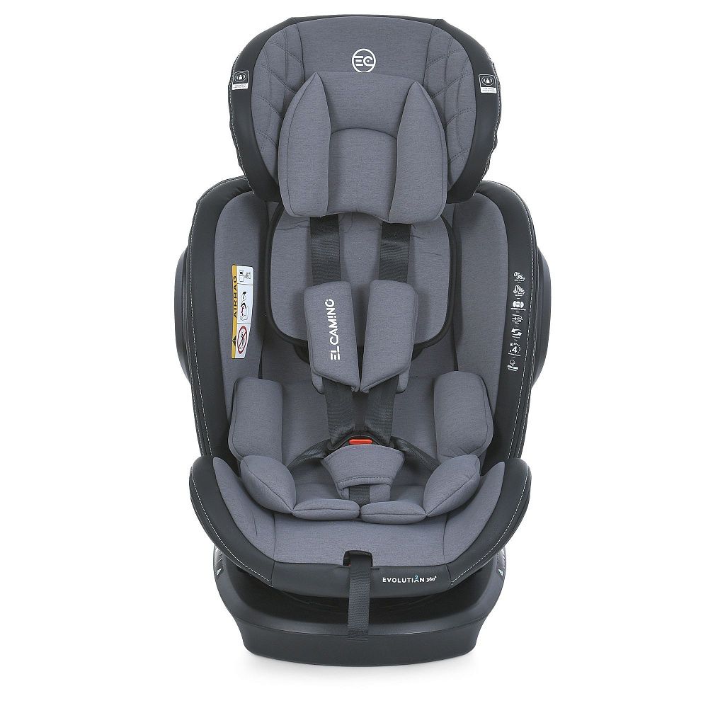 coco_shelly✕2 ➦ Автокрісло дитяче ME 1045 EVOLUTION 2 360⁰ Melange Cloud