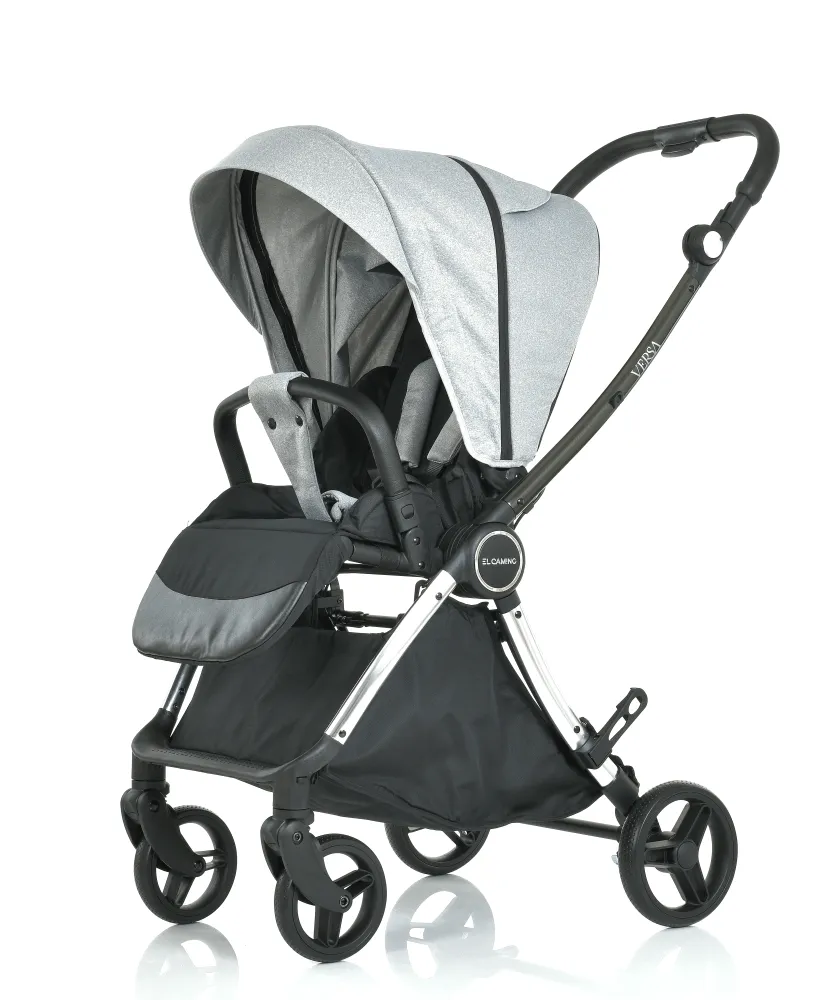Коляска прогулянкова ME 1078 VERSA Melange Gray